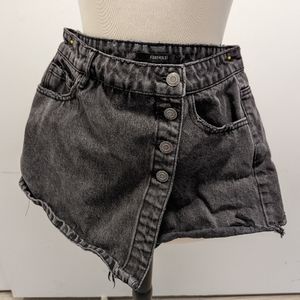 Black denim Scort
